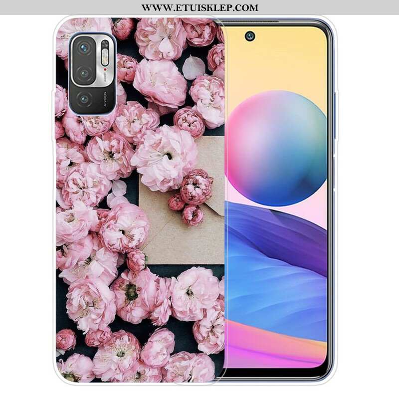 Etui do Poco M3 Pro 5G Intensywne Kwiaty